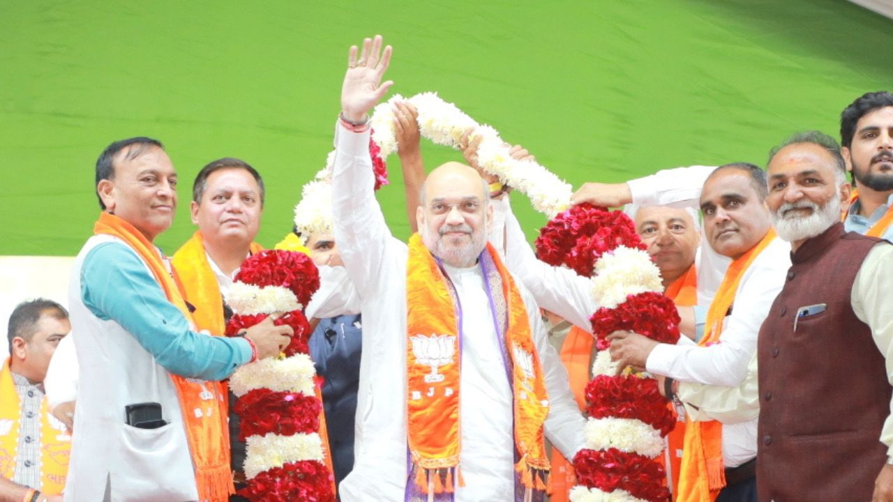 Gujarat Election 2022 : ભાજપ સરકાર આવ્યા બાદ ભગવાન જગન્નાથની રથયાત્રા આન, બાન અને શાનથી નીકળે છે : અમિત શાહ
