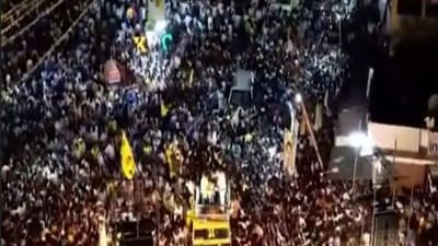 આંધ્રપ્રદેશ: ચંદ્રબાબુ નાયડુના રોડ શો દરમ્યાન નાસભાગમાં 8 લોકોના મોત