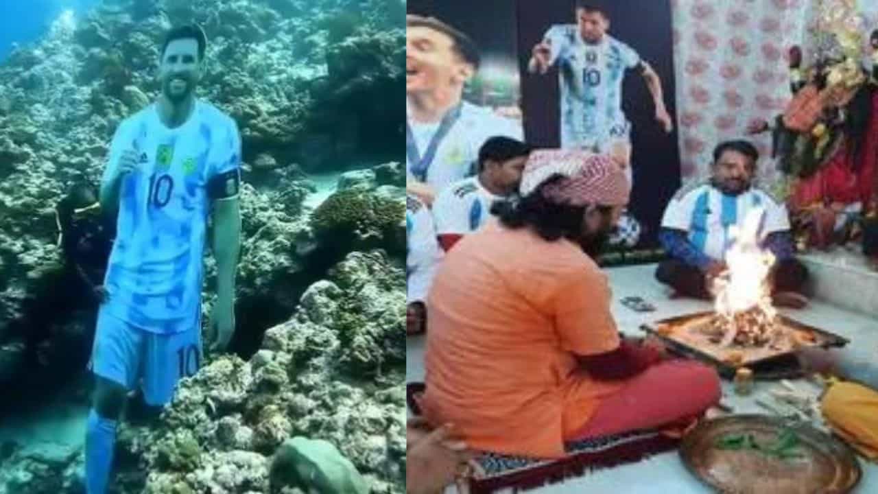 કોલકતામાં મેસ્સી માટે થયો યજ્ઞ, ફાઈનલ પહેલા ભારતમાં છવાયો ફિફા ફીવર