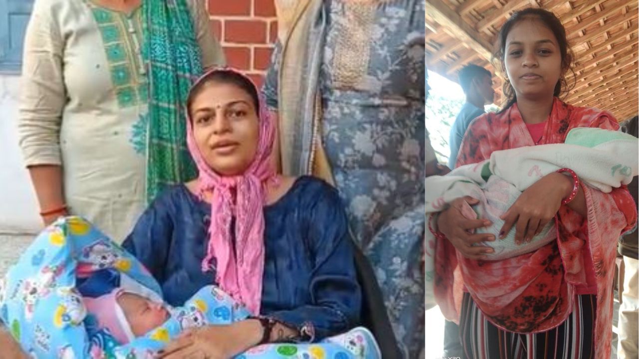 નવજાત બાળકની એક દિવસ પહેલા જ માતા બનેલી મહિલા મતદાતાઓએ પણ પહેલા તબક્કા દરમિયાન મતદાન કર્યુ હતુ. 