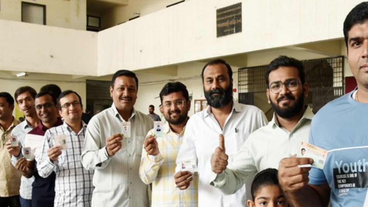 Gujarat Election 2022 : ગુજરાત વિધાનસભા ચૂંટણીના પ્રથમ તબક્કામાં અંદાજે સરેરાશ 63.14  ટકા મતદાન