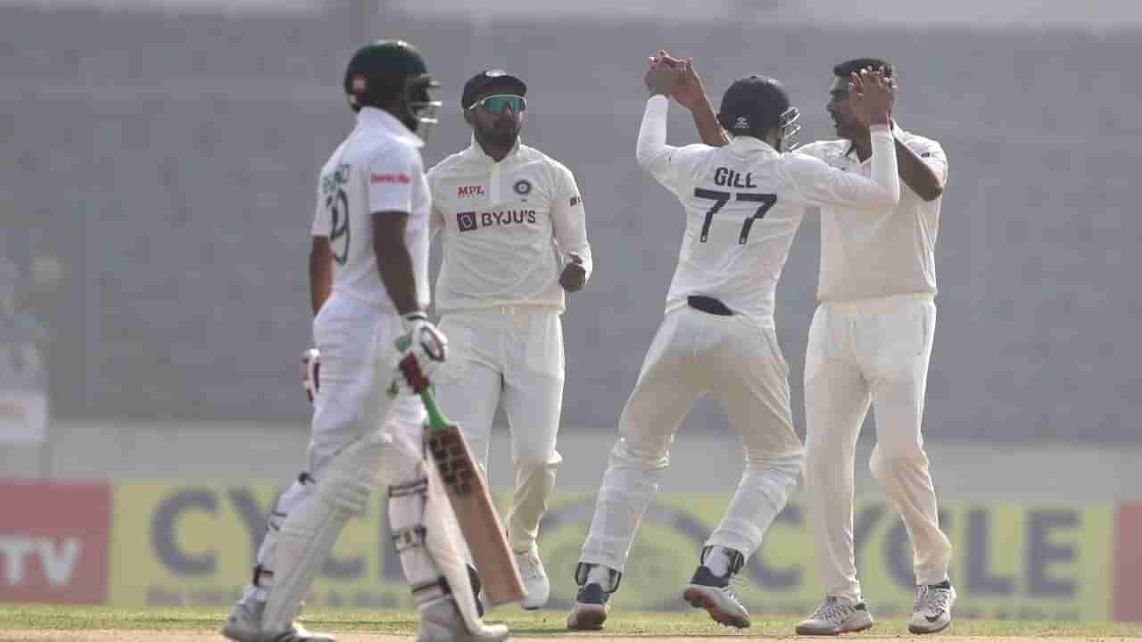 IND vs BAN 2nd Test: ઢાકા ટેસ્ટ જીતવા ભારત સામે 145 રનનુ લક્ષ્ય, અક્ષર પટેલે 3, અશ્વિને 2 વિકેટ ઝડપી