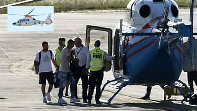 Messi ને સુરક્ષિત નિકાળવા હેલિકોપ્ટર બોલાવવુ પડ્યુ, બેકાબૂ ભીડમાં ઘેરાઈ ગઈ Argentina ની ટીમ