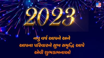 નવુ વર્ષ આપને અને આપના પરિવારને સુખ સમૃદ્ધિ આપે એવી શુભકામનાઓ. 