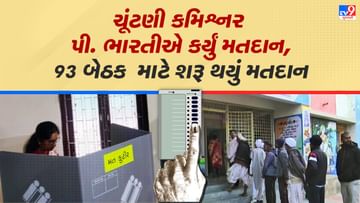 Gujarat Election 2022: બીજા અને અંતિમ તબક્કા ચૂંટણીમાં સવારથી જ મતદારોમાં જોવા મળ્યો ઉત્સાહ, મતદાન મથકની બહાર જોવા મળી લાંબી લાઇન