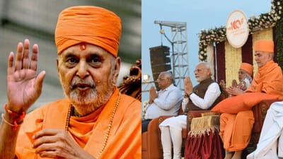 પ્રમુખ સ્વામી મહારાજ મારા માટે પિતાતુલ્ય: વડાપ્રધાન મોદી