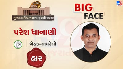 Gujarat election result 2022 - Congress BIG loser Face : ભાજપના યુવા ઉમેદવાર કૌશિક વેકરિયાએ પરેશ ધાનાણીના કર્યા ડાંડિયા ડૂલ