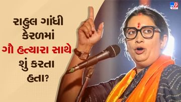 રાહુલ ગાંધીની ભારત જોડો યાત્રા પર સ્મૃતિ ઈરાની આરપાર, પુછ્યું કે રાહુલ ગાંધી કેરળમાં ગૌ હત્યારા સાથે શું કરતા હતા?