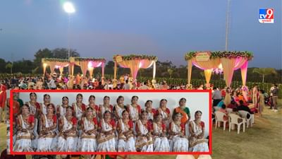 Rajkot : પિતાની છત્રછાયા ગુમાવનાર 22 દીકરીઓના ધામધૂમ પૂર્વક વિવાહ થયા ,લાગણીસભર દ્રશ્યો સર્જાયા