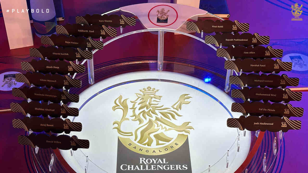 RCB IPL 2023 Squard: ટ્રોફી માટે અધૂરુ સપનુ પુરુ કરવા બેંગ્લોરે મજબૂત ટીમ બનાવી, જુઓ સંપૂર્ણ સ્ક્વોડ