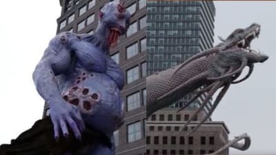 Weird news : વિચિત્ર જીવો... રસ્તા પર ફરતા જોવા મળ્યા અજીબ જીવ, નજારો જોઈને લોકો મૂકાયા મૂંઝવણમાં