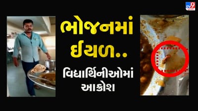 Surat : VNSGUની ગર્લ્સ હોસ્ટેલમાં ભોજનમાંથી નીકળી ઇયળો, ભોજનની ગુણવત્તા ન સુધરે તો આંદોલનની ABVPની ચીમકી