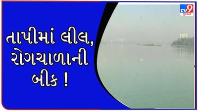 Surat : તાપી નદીમાં પ્રદૂષણનું સામ્રાજ્ય, હાલ સુરતીઓ લીલ વાળું પાણી પીવા બન્યા મજબૂર Surat : તાપી નદીમાં પ્રદૂષણનું સામ્રાજ્ય, હાલ સુરતીઓ લીલ વાળું પાણી પીવા બન્યા મજબૂર