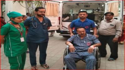 Gujarat Assembly Election 2022 : ત્રણ દિવસ પહેલા હૃદયરોગનો હુમલો આવ્યો, આજે એમ્બ્યુલન્સમાં આવી મતદાન કર્યું