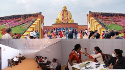 PSM 100 : પ્રમુખ સ્વામી શતાબ્દી મહોત્સવ માં 24 કલાક ધમધમતી આરોગ્ય સેવાઓ, નગરમાં બે સ્થળોએ આરોગ્યની સહાયની સુવિધા