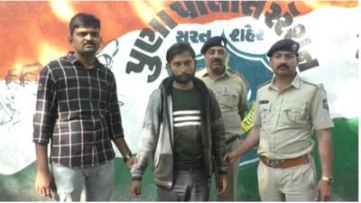 સુરતમાં કાતરના 25 ઘા ઝીંકી પત્નીની હત્યા કરનારો પતિ 28 દિવસ બાદ ઝડપાયો