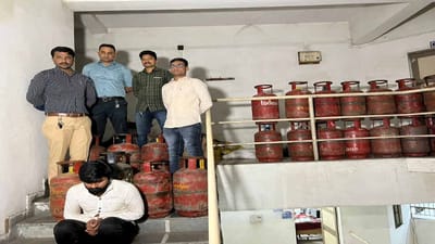 સુરત: કાપોદ્રા પોલીસે બંધ મકાનમાથી સિલિન્ડરની ચોરી કરતા શખ્સની ધરપકડ કરી