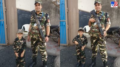 નન્હા મુન્હા રાહી હૂં...-ચાર વર્ષનો બાળક આર્મી મેન બની મતદાન સુરક્ષામાં જોતરાયો, મતદારોમાં બન્યો આકર્ષણનું કેન્દ્ર-જુઓ બાળકની ખુમારી