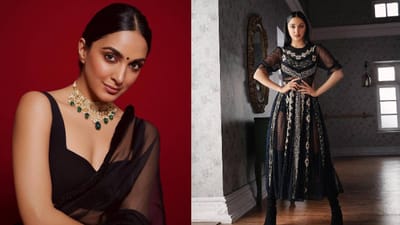 ફેશનના મામલે કિયારા અડવાણી સૌથી અગ્રેસર છે. બ્લેક આઉટફિટસમાં દરેક લોકો ખુબ જ આર્કષક લાગે છે. આ વર્ષે ન્યૂ યરના સેલિબ્રેશન માટે તમે બ્લેક આઉટફિટસ પસંદ કરી શકો છો. (PC- Instagram)