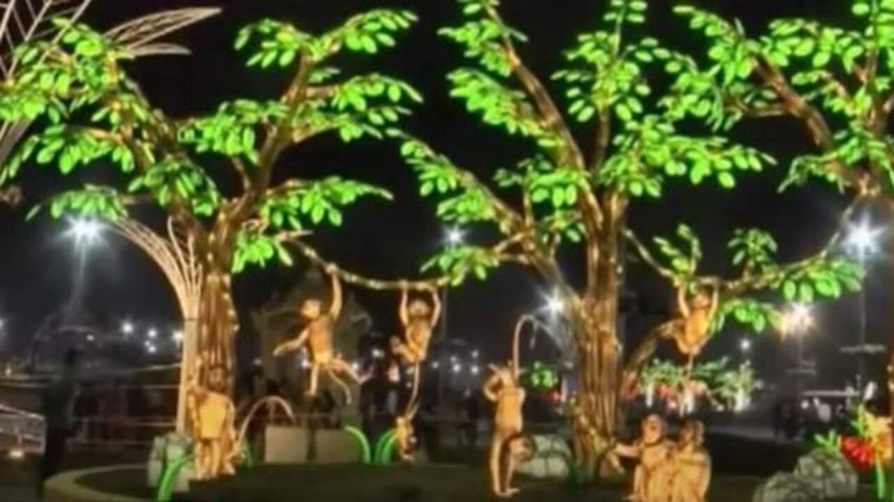 મહોત્સવની મહાતૈયારી ! ગ્લો ગાર્ડન પ્રમુખ સ્વામી શતાબ્દી મહોત્સવનું રહેશે આકર્ષણનું કેન્દ્ર,જુઓ VIDEO