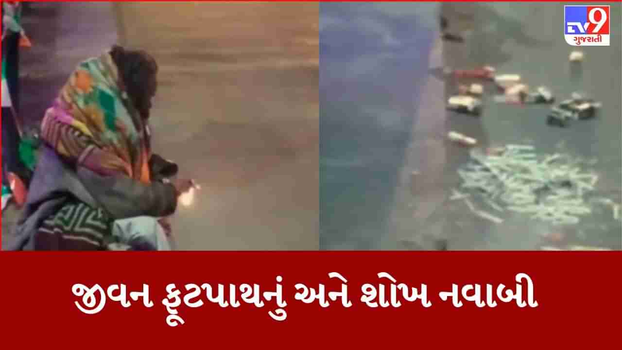 Twitter Viral video : કડકે તો કડકે પર મહારાજા કે લડકે જીવન ફૂટપાથનું અને શોખ નવાબો વાળા, VIDEO જોઈને વિચારમાં પડી જશો !