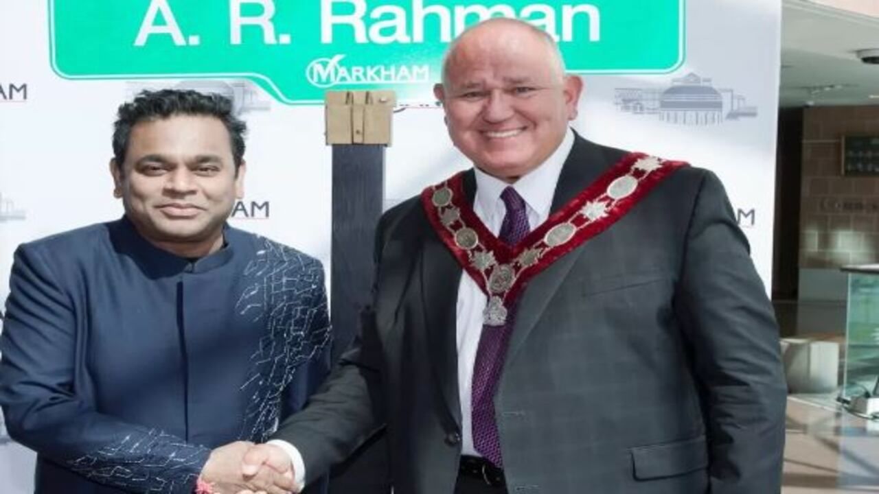 AR Rahmanને કેનેડામાં મળ્યું છે સમ્માન, રસ્તાને આપવામાં આવ્યું છે સિંગરનું નામ