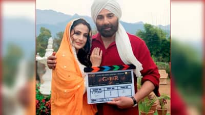 Gadar 2: સની દેઓલની ફિલ્મના સેટ પરથી આ તસવીરો થઈ વાયરલ, અમીષા પટેલની જોવા મળી ઝલક