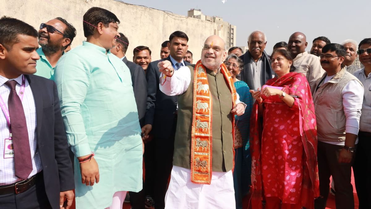 Gandhinagar : અમિત શાહે ગાંધીનગર સસંદીય ક્ષેત્રમાં વિવિધ વિકાસકાર્યોનું કર્યું ખાત મુહૂર્ત અને લોકાર્પણ