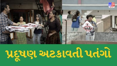 પતંગ પણ પ્રદૂષણ અટકાવી શકે ! અમદાવાદમાં 3500 પ્રદૂષણ વિરોધી પતંગો ઉડાડવામાં આવી