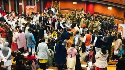 MCDમાં હંગામા બાદ ભાજપનો દાવો, AAP કાઉન્સિલરોએ મહિલા કાઉન્સિલરને ઘેરી ધારદાર વસ્તુથી હુમલો કર્યો