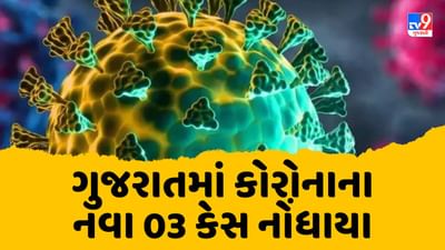 ગુજરાતમાં કોરોનાના નવા 03 કેસ, એક્ટિવ કેસ 43એ પહોંચ્યા