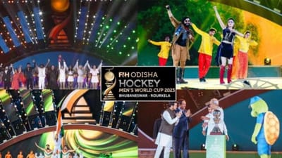ઓડિશાના ભુવનેશ્વર અને રાઉરકેલામાં આજથી હોકી વર્લ્ડ કપ 2023ની શરુઆત થઈ છે. હાલમાં જ ઓડિશામાં તેની ધમાકેદાર ઓપનિંગ સેરેમની યોજાઈ હતી. જેમાં દિશા અને રણબીરસિંહ જેવા કલાકારો જોવા મળ્યા હતા. આ સેરેમનીમાં ઓડિશાના મુખ્યમંત્રી નવીન પટ્ટનાયક પણ જોવા મળ્યા હતા.