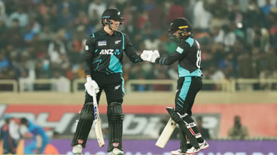 IND vs NZ: ભારત સામે ન્યુઝીલેન્ડે 177 રનનુ લક્ષ્ય રાખ્યુ, કોન્વે અને મિશેલની તોફાની અડધી સદી, સુંદરની 2 વિકેટ