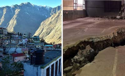 ISROની સેટેલાઇટ તસવીરોમાં મોટો ખુલાસો, હવે ગમે ત્યારે ધસી શકે છે જોશીમઠ !