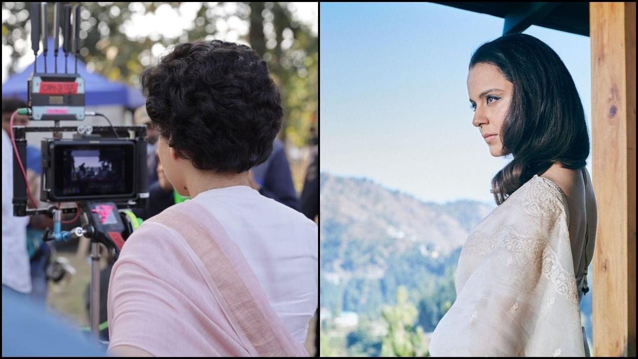 Kangana Ranaut એ ઈમરજન્સીનું પૂરું કર્યું શૂટિંગ, કહ્યું 'ફિલ્મ માટે બધું દાવ પર લગાવી દીધું'
