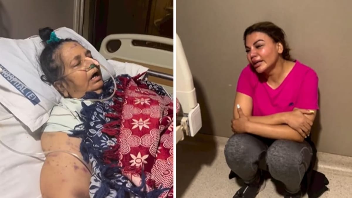 Rakhi Sawantની માતાનો 'છેલ્લી ક્ષણનો' વીડિયો સામે આવ્યો, મૃત્યુ પહેલાં આવી હતી હાલત