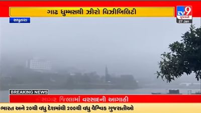 ગુજરાતી વીડિયો : ગિરિમથક સાપુતારા સહિત તળેટી વિસ્તારમાં ઠંડીનો પ્રકોપ યથાવત ગુજરાતી વીડિયો : ગિરિમથક સાપુતારા સહિત તળેટી વિસ્તારમાં ઠંડીનો પ્રકોપ યથાવત
