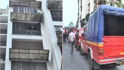 અમદાવાદના શાહીબાગના ગિરધરનગર વિસ્તારના ગ્રીન ઓર્કિડ બિલ્ડિંગમાં લાગેલી આગ કાબૂમાં, ફસાયેલા તમામનું રેસ્કયૂ, ફાયરની 11 ટીમ ઘટના સ્થળે