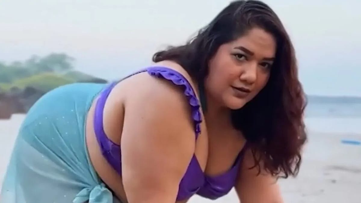 Instagram reel : પ્લસ સાઈઝ મોડલે 'બેશરમ રંગ' પર કર્યો અદ્ભુત ડાન્સ, દીપિકાને પણ આપી ટક્કર જુઓ વીડિયો