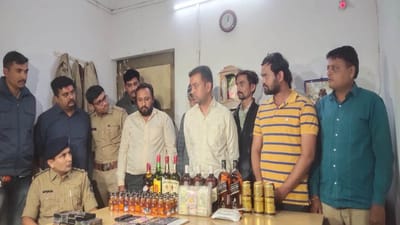 Surat: કાપોદ્રા પોલીસે હાઈ પ્રોફાઈલ જુગાર ધામ ઝડપી પાડ્યું, જુગારીઓને દારુની સવલત પણ પુરી હોવાનું ખુલ્યુ
