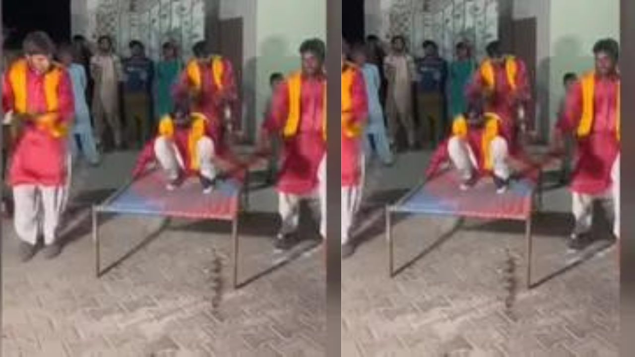 Viral Video : નાગિન અને મરઘા ડાન્સ બાદ... માર્કેટમાં આવ્યો 'ખટિયા ડાન્સ', વીડિયો જોઈ હસી હસીને લોટપોટ થયા યુઝર્સ