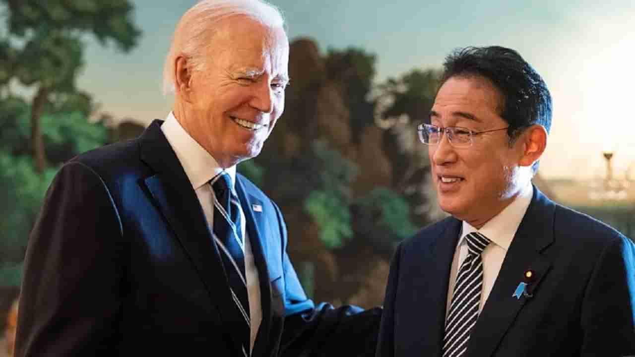 Japan America: જાપાનના PM Fumio બાઈડનને મળ્યા, ભારત વિશે કહી આ વાત