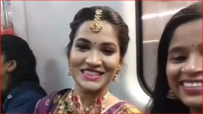 ટ્રાફિક જામ વચ્ચે સમયસર લગ્નમંડપ પહોંચવા બેંગલુરુની છોકરીએ કાર છોડી, આની કરી સવારી, જુઓ Video