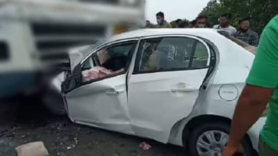 Gujarati video : લીંબડી-અમદાવાદ હાઈવે ઉપર ગમખ્વાર અકસ્માત, 3 લોકોના કમકમાટી ભર્યા મોત