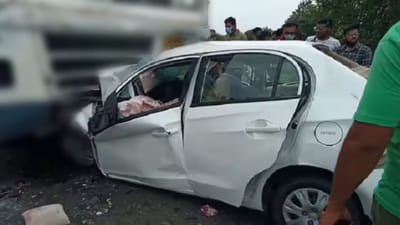 Gujarati video : લીંબડી-અમદાવાદ હાઈવે ઉપર ગમખ્વાર અકસ્માત, 3 લોકોના કમકમાટી ભર્યા મોત