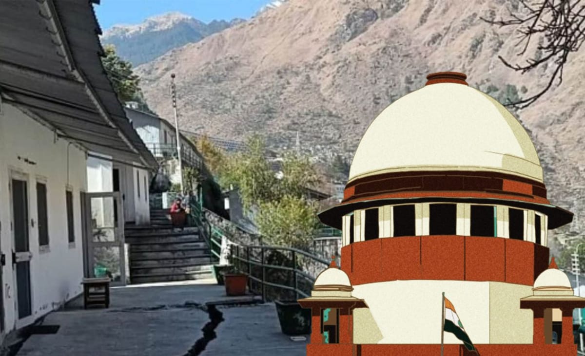 જોશીમઠ સંકટ પર સુનાવણી કરવાનો સુપ્રીમ કોર્ટે કર્યો ઇનકાર, કહ્યું- HCમાં તમારી વાત રાખો