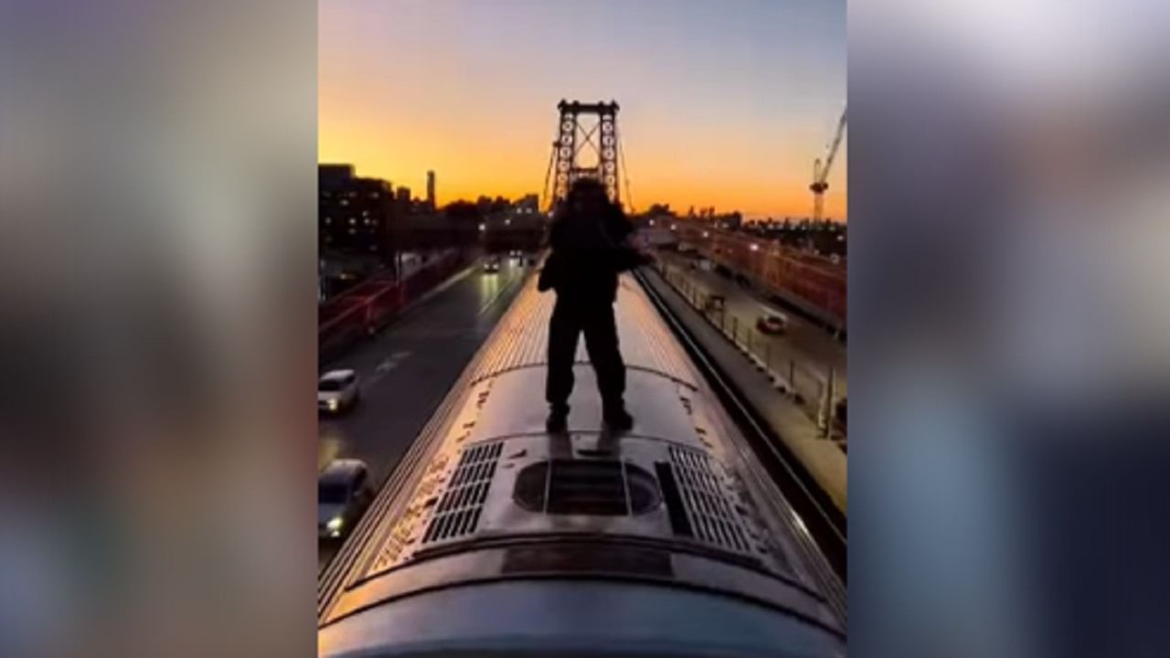 Instagram Shocking Viral Video : ચાલતી ટ્રેનની ઉપર બે લોકો ડાન્સ કરતા જોવા મળ્યા, આ જીવલેણ કૃત્ય જોઈને ચોંકી ગયા યૂઝર્સ
