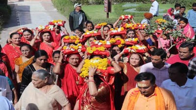 Gir Somnath: સોમનાથમાં શ્રીમદ દેવી ભાગવત જ્ઞાનયજ્ઞનો થયો પ્રારંભ, પ્રજ્ઞાચક્ષુ કથાકાર ડૉ કુણાલ જોશી કરાવશે શક્તિ કથાનું રસપાન