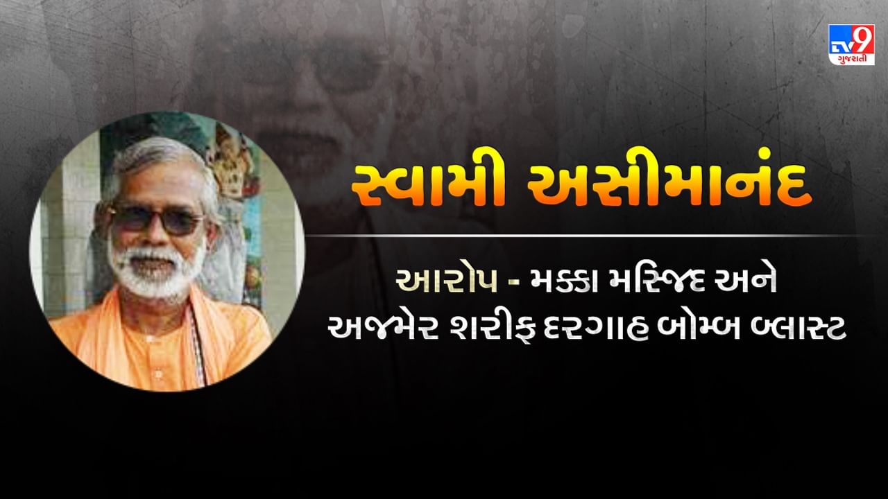 મક્કા મસ્જિદ અને અજમેર શરીફ દરગાહ બોમ્બ વિસ્ફોટના આરોપી સ્વામી અસીમાનંદનો પણ અખિલ ભારતીય અખાડા પરિષદ દ્વારા નકલી બાબાઓની યાદીમાં સમાવેશ કરવામાં આવ્યો છે.