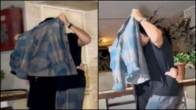 પોતાની જ બર્થડે પાર્ટીમાંથી એક્ટર સાથે ચહેરો છુપાવીને ભાગી આ એક્ટ્રેસ, જુઓ Viral Video